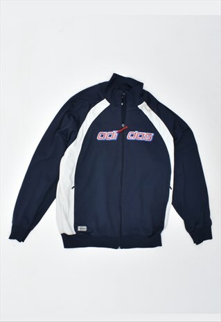 VINTAGE 90'S ADIDAS TRACKSUIT TOP JACKET NAVY BLUE