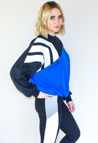 VINTAGE COLOUR BLOCK SWEATSHIRT