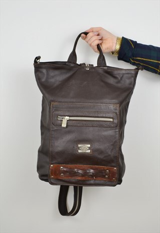 LEATHER BACKPACK