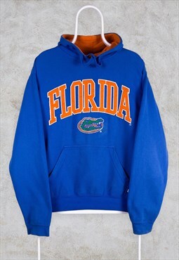 Vintage Florida Gators Blue Hoodie American Football NFL USA