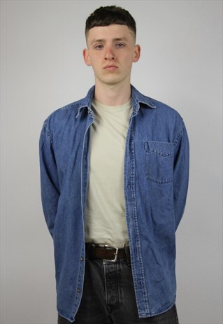 VINTAGE 90'S DENIM SHIRT