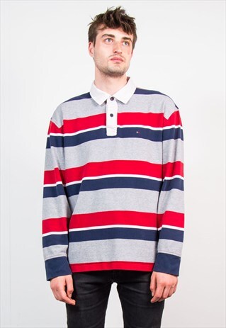 90'S TOMMY HILFIGER RUGBY POLO SHIRT