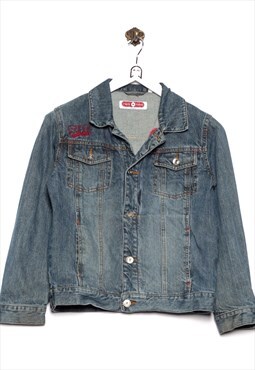 C&A Denim jacket Bleach Washed Blue