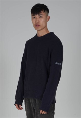 RARE 2008 STONE ISLAND NAVY SWEATER