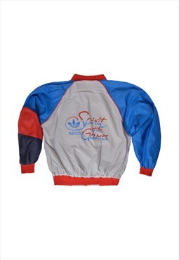  80's Adidas Spirits Of The Games Jacket Shell Size L-XL
