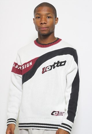 VINTAGE LOTTO KNITTED SWEATSHIRT