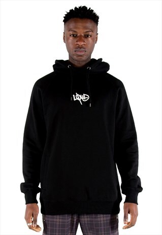 LOUD WORLDWIDE GRAFFITI RED HOODIE