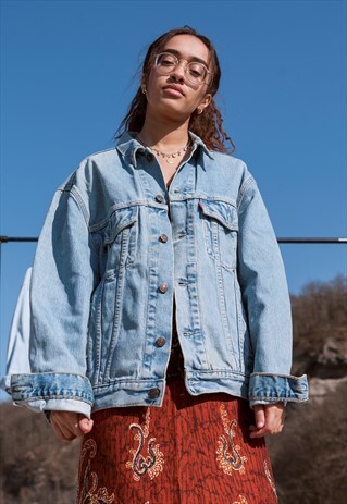 VINTAGE UNISEX LEVI'S DENIM JACKET (REF/1284)