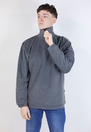 VINTAGE 90S SERGIO TACCHINI GREY FLEECE