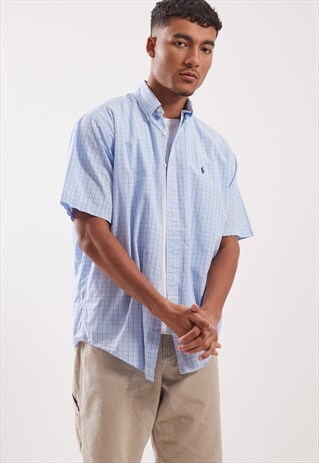 VINTAGE RALPH LAUREN SHORT SLEEVE SHIRT