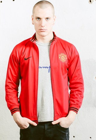 VINTAGE NIKE MANCHESTER UNITED TRACK JACKET