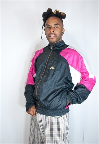 NIKE BLACK TRACKSUIT JACKET