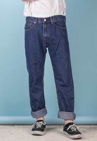 VINTAGE LEVI 505 MID WASH JEANS