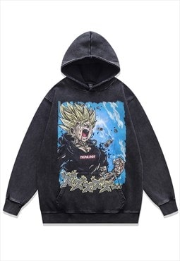 Anime hoodie Dragon ball pullover Japanese cartoon jumper