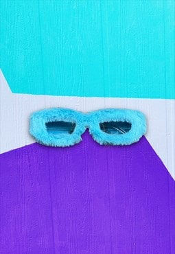 Furry Streetwear Chunky Y2K Inspired Sunglasses 