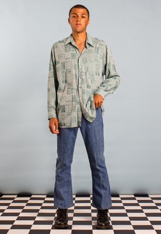 1990S NOVELTY PRINT SHIRT