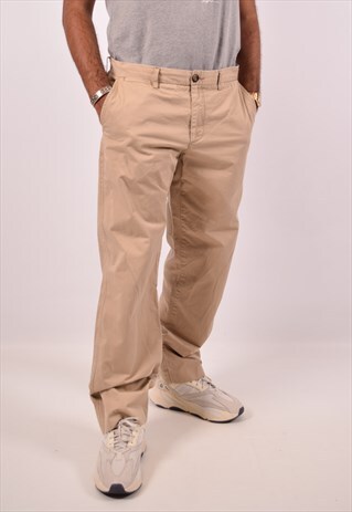 VINTAGE TOMMY HILFIGER CHINO TROUSERS BEIGE