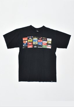 Vintage 90's T-Shirt Top Black