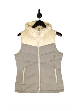 The North Face 550 Gilet Size M UK 10 In Grey Women's 