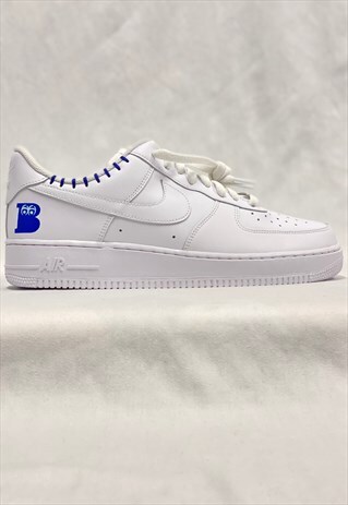 YBL BASICS- BLUE CUSTOM AIR FORCE 1