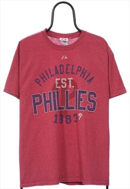 Vintage Majestic MLB Philadelphia Phillies TShirt Mens