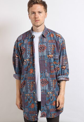 VINTAGE AZTEC NAVAJO SHIRT