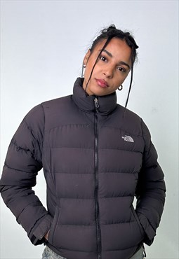 Dark Grey 90s The North Face 700 Series Puffer Jacket Coat
