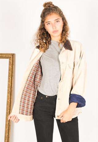 VINTAGE 80S LEE WINTER BLANKET JACKET / R2100R187