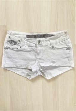 Y2K Denim Micro Mini Shorts