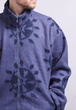 VINTAGE HALF ZIP FLEECE TOP