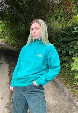 Vintage Banff Canada Size L Embroidered Sweatshirt in Green