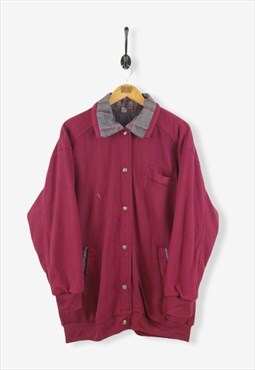 Vintage 80s Be In The Current Seen Coat XL BV12035