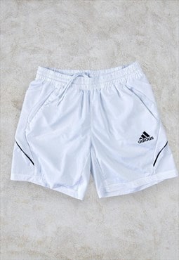 Adidas White Shorts Gym Climacool Sports Men's Medium