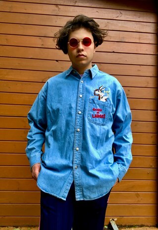 WARNER BROS LOONEY TUNES DENIM SHIRT