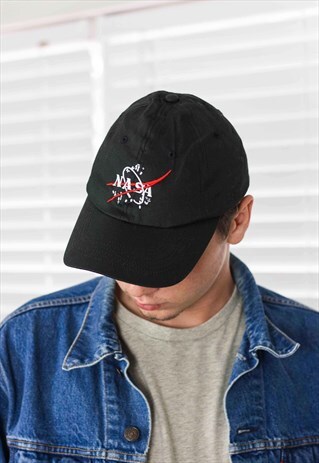 VINTAGE NASA BASEBALL CAP HAT LOGO 90S ONE SIZE 2.0