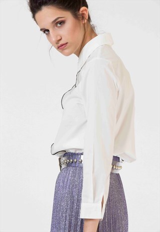 CHARLIZE SHIRT WHITE