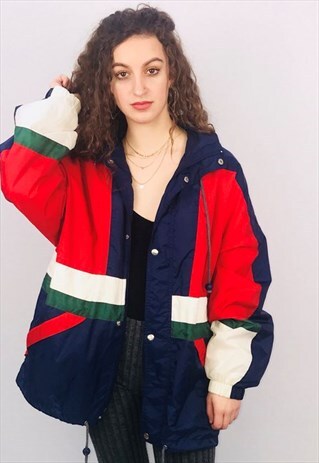 VINTAGE OVERSIZED SHELL JACKET