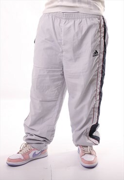 Vintage Adidas Cargo Trousers in Grey