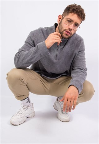 CALVIN KLEIN 1/4 ZIP SWEATSHIRT