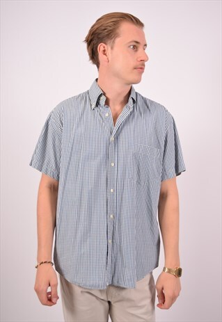 VINTAGE MISSONI SHIRT BLUE
