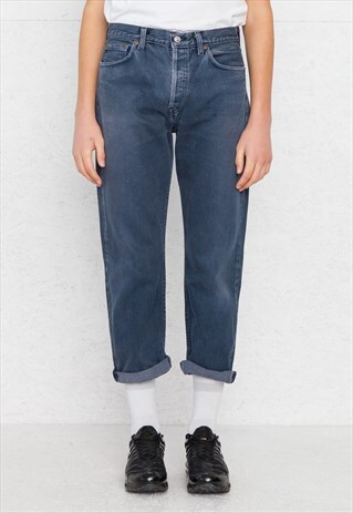 VINTAGE BLUE LEVI'S 501 FIT DENIM JEANS