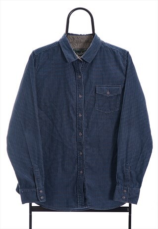 VINTAGE WOOLRICH NAVY CORDUROY SHIRT WOMENS