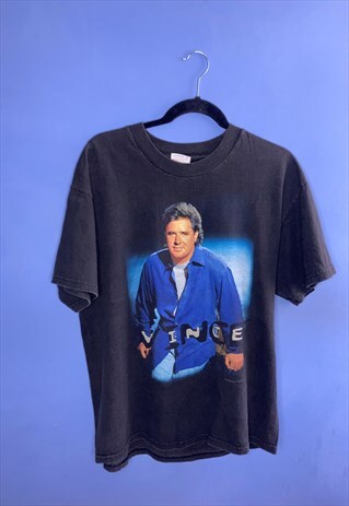 VINTAGE BLACK L VINCE GILL 1999 COUNTRY MUSIC TOUR TSHIRT