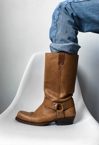 VINTAGE COWBOY / BIKER BOOTS