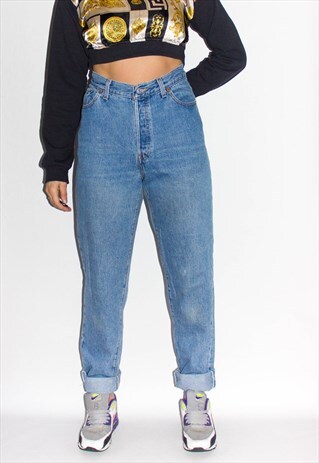 VINTAGE EXTRA HIGH WAIST MOM LEVI JEANS