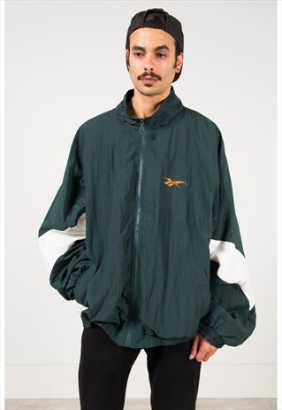 VINTAGE 80S REEBOK SHELL SPORT JACKET / 1033