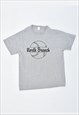 Vintage 90's Russell Athletic T-Shirt Top Grey