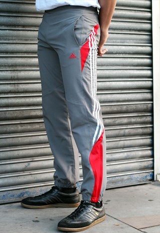 VINTAGE ADIDAS TRACKSUIT BOTTOMS JOGGER TROUSERS
