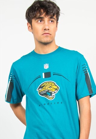REEBOK T-SHIRT JACKSONVILLE JAGUARS NFL AMERICAN FOOTBALL