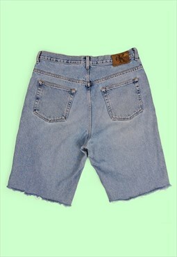 Vintage 90's CK Jeans Cut-off Cropped Denim Shorts 